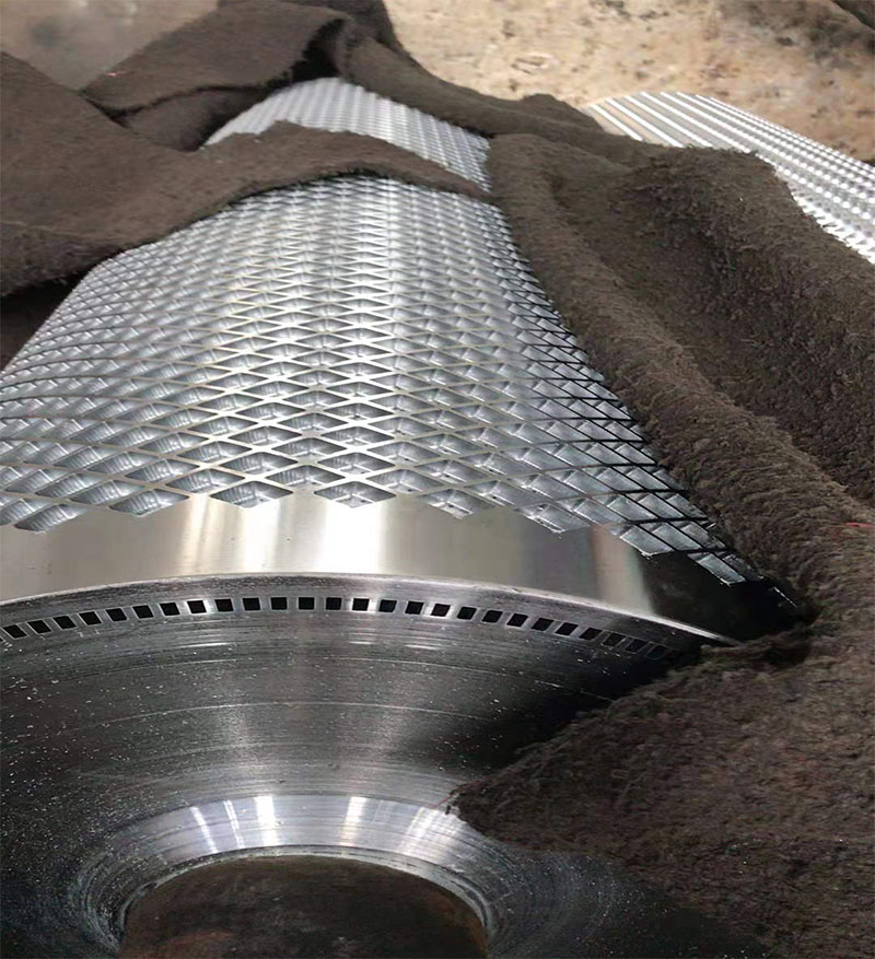 Bubble forming roller(rhombus)
