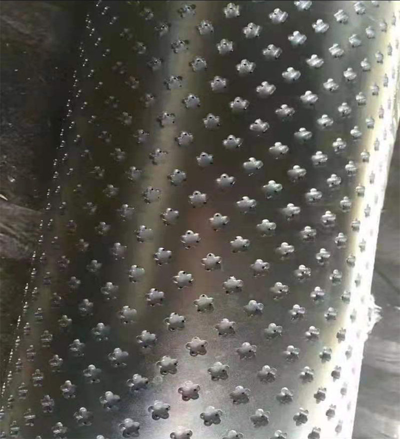 Bubble forming roller(cinquefoil)