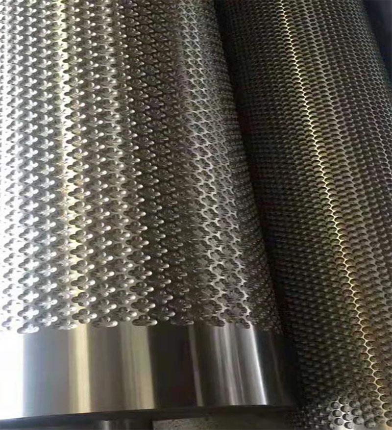 Bubble forming roller(quatrefoil)